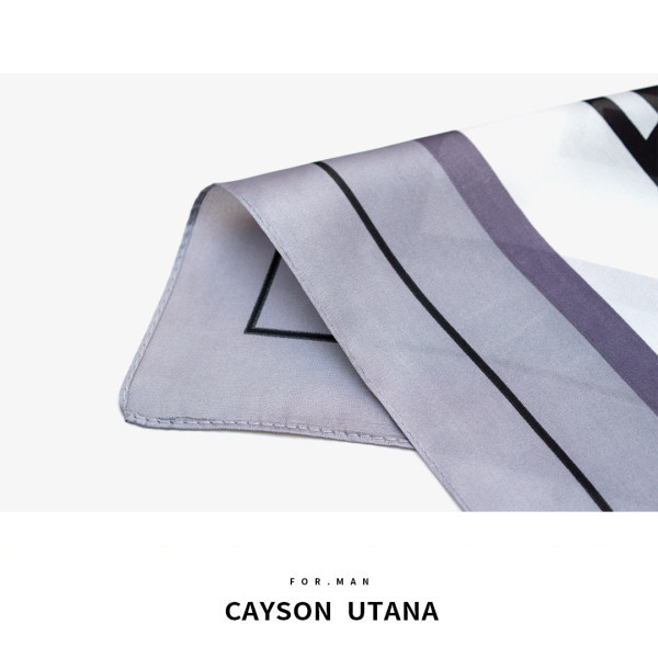 Jauna modeļa vīriešu šalle ar apdruku