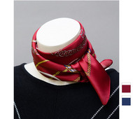 Κομψό κασκόλ σε δύο χρώματα