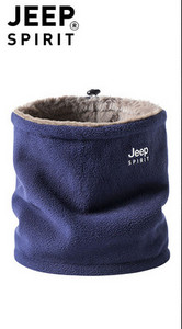 Ανδρικό κασκόλ τύπου γιακά με φόδρα