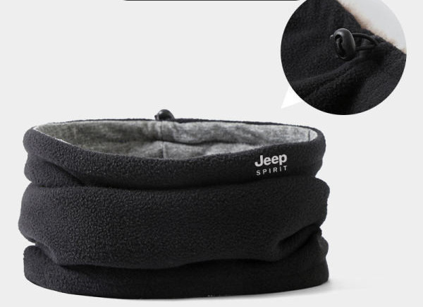 Ανδρικό κασκόλ τύπου γιακά με φόδρα