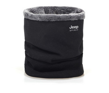 Muški zimski sportski šal s natpisom