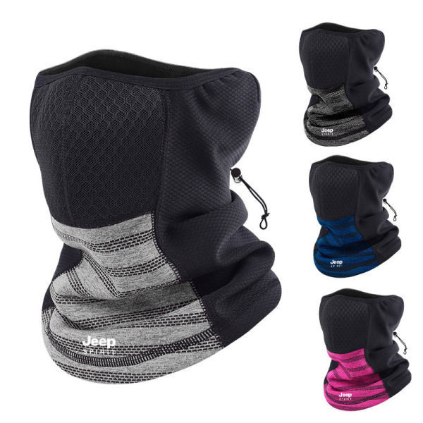 Vīriešu vēja necaurlaidīga apkakles tipa šalle