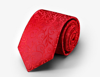 Официална мъжка вратовръзка с бродерия 