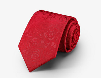 Официална мъжка вратовръзка с бродерия 
