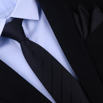 Едноцветна мъжка официална вратовръзка 