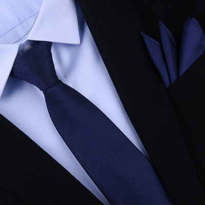 Μονόχρωμη ανδρική επίσημη γραβάτα