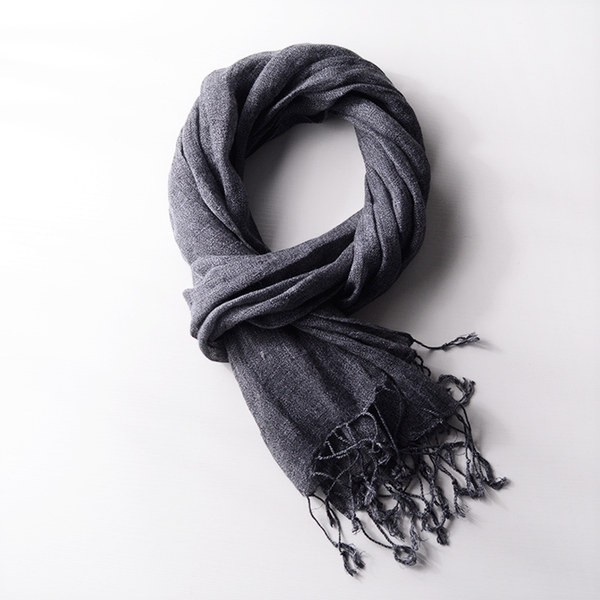 Μακρύ ανδρικό κασκόλ - casual