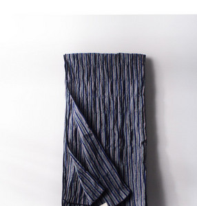 Ανδρικό ριγέ κασκόλ casual μοτίβο