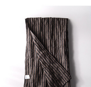 Ανδρικό ριγέ κασκόλ casual μοτίβο