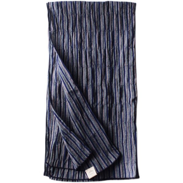 Ανδρικό ριγέ κασκόλ casual μοτίβο