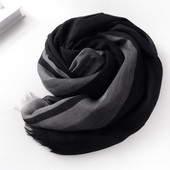 Ležerni muški šal prugastog uzorka