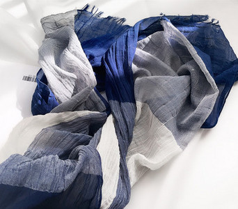 Ανδρικό κασκόλ φθινοπώρου-χειμώνα casual μοτίβο