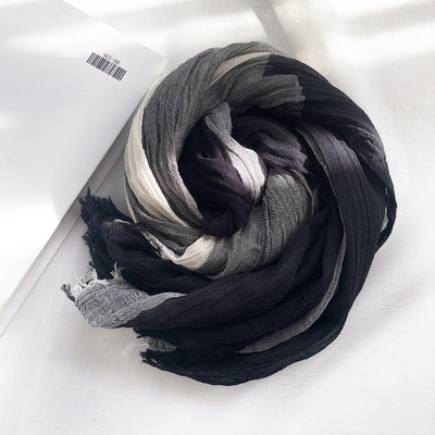 Ανδρικό κασκόλ φθινοπώρου-χειμώνα casual μοτίβο