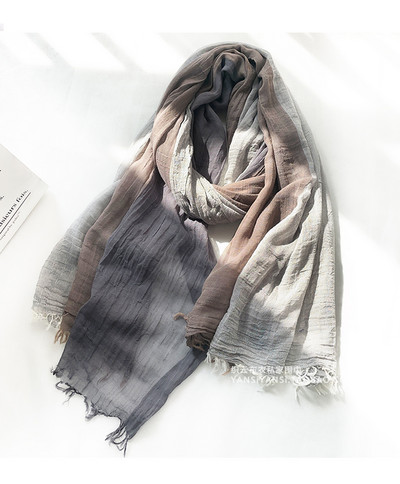 Ανδρικό κασκόλ φθινοπώρου-χειμώνα casual μοτίβο