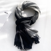 Καρό σχέδιο ανδρικό κασκόλ φθινοπώρου-χειμώνα