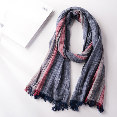 Svītrains vīriešu šalles ikdienas raksts