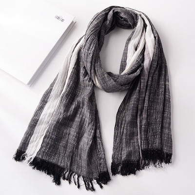 Svītrains vīriešu šalles ikdienas raksts