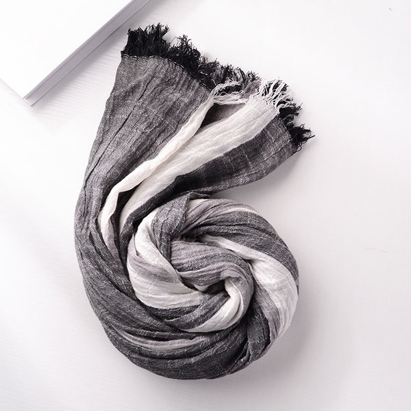 Svītrains vīriešu šalles ikdienas raksts