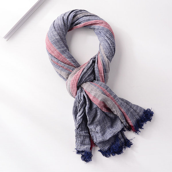 Svītrains vīriešu šalles ikdienas raksts