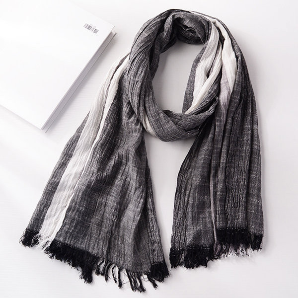 Svītrains vīriešu šalles ikdienas raksts