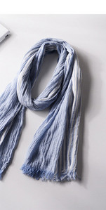 Ρετρό μοτίβο casual ανδρικό κασκόλ