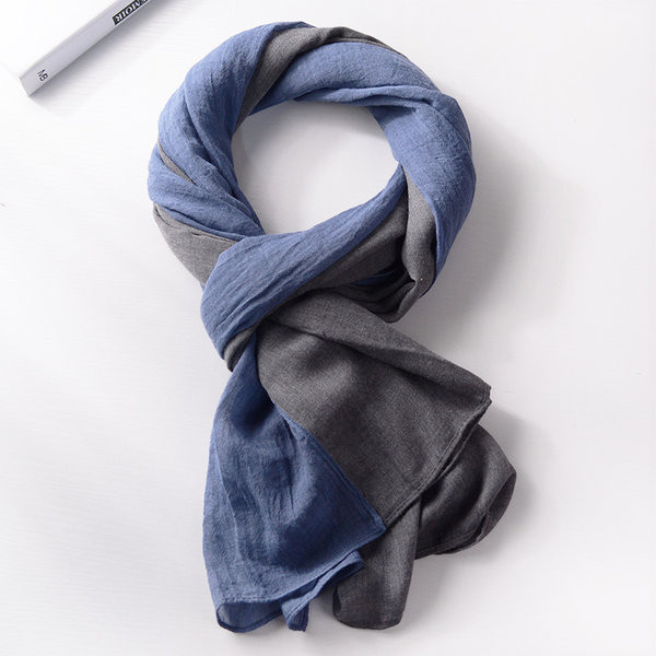 Klasisks vīriešu šalles ikdienas raksts