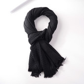 Klasiska vīriešu šalle ar apdruku