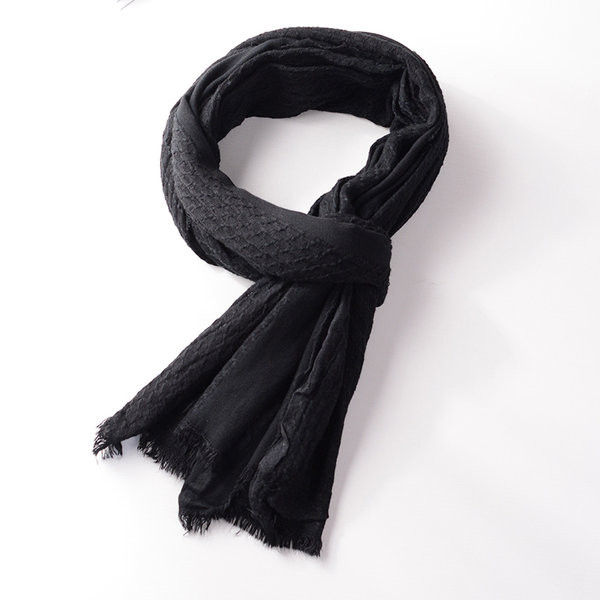 Klasiska vīriešu šalle ar apdruku