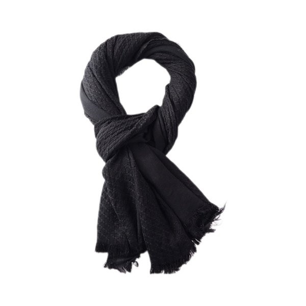 Klasiska vīriešu šalle ar apdruku