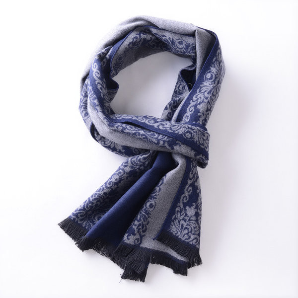 Ikdienas vīriešu apdrukas šalle