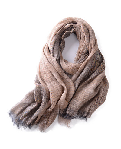 Karirani muški šal ležernog uzorka