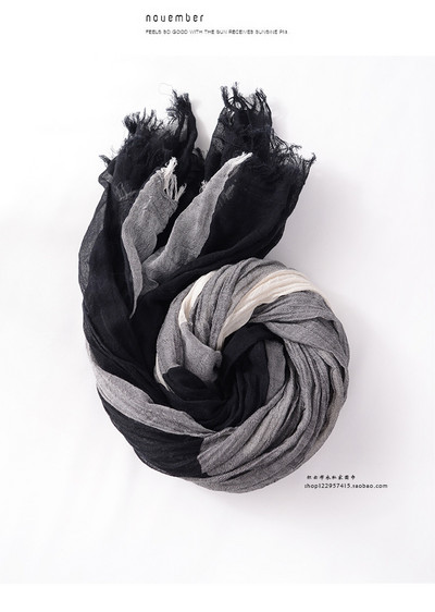 Ανδρικό καρό κασκόλ casual μοτίβο