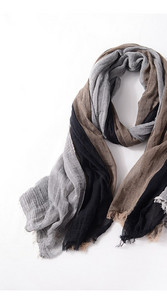 Muški ležerni šal prugastog uzorka