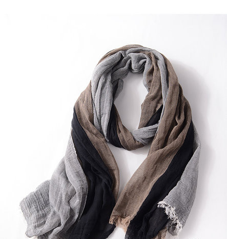 Muški ležerni šal prugastog uzorka