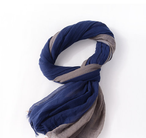 Muški ležerni šal prugastog uzorka