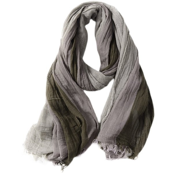 Muški ležerni šal prugastog uzorka