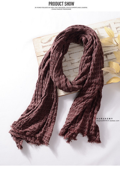 Ανδρικό κασκόλ casual σε πολλά χρώματα