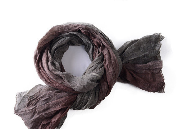 Ziemas vīriešu šalles retro modelis