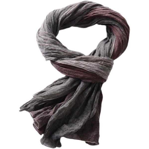 Ziemas vīriešu šalles retro modelis