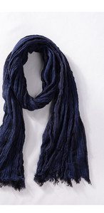 Casual ανδρικό φουλάρι πλισέ μοτίβο