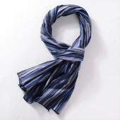 Svītraina vīriešu šalles retro raksts