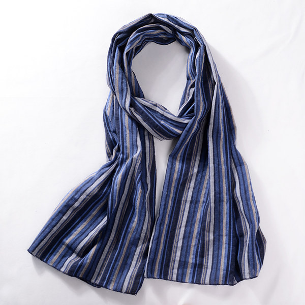 Svītraina vīriešu šalles retro raksts