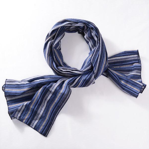 Svītraina vīriešu šalles retro raksts