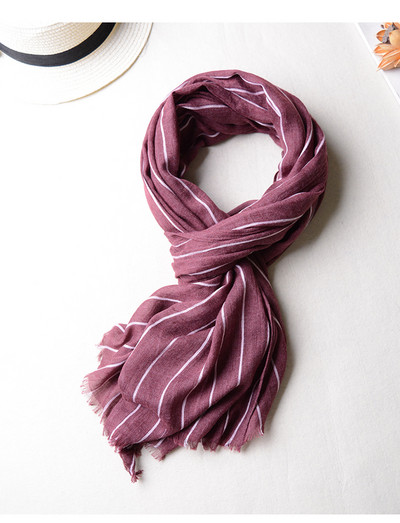 Ανδρικό φθινοπωρινό κασκόλ - ριγέ