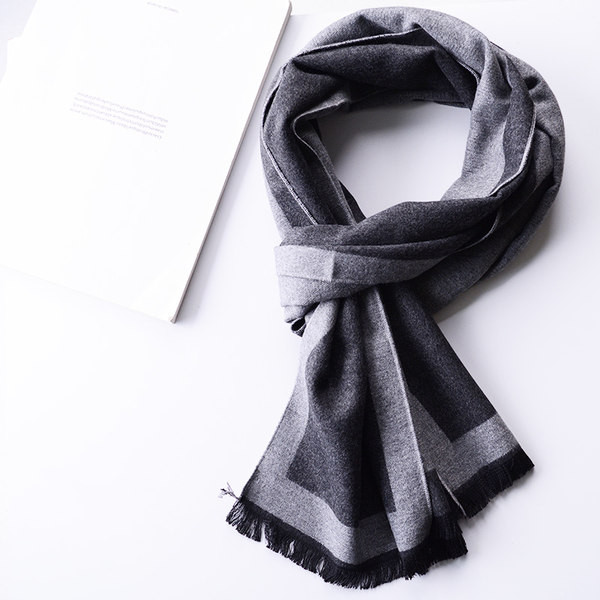 Ikdienas vīriešu bārkstis šalle