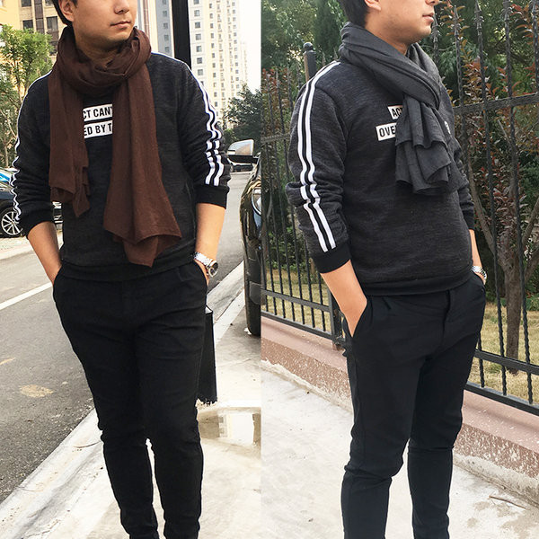 Casual ανδρικό κασκόλ