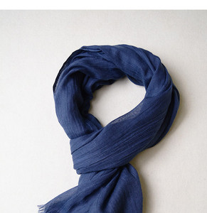 Ikdienas vienkrāsains vīriešu šalle - rudens