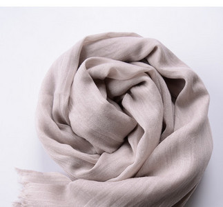 Ikdienas vienkrāsains vīriešu šalle - rudens