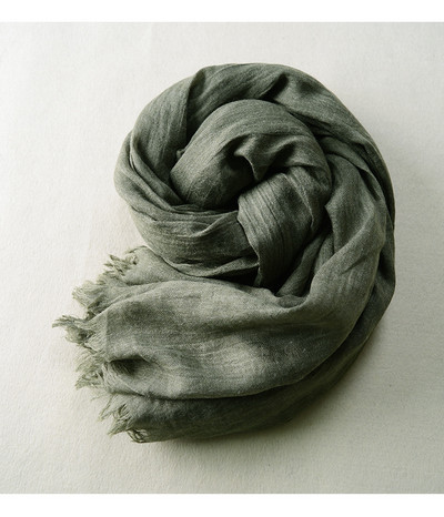 Ikdienas vienkrāsains vīriešu šalle - rudens