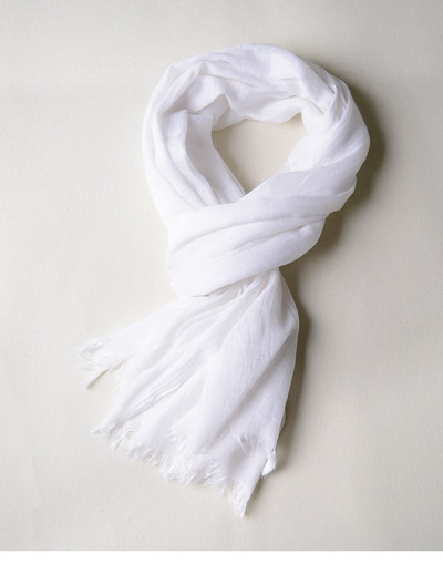 Ikdienas vienkrāsains vīriešu šalle - rudens